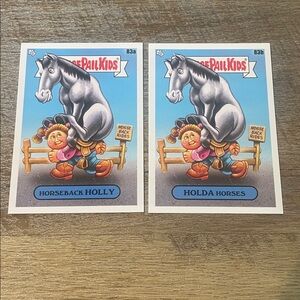 ✨10/$10 GPK SALE✨ Garbage Pail Kids GPK Go on Vacation Base 83a and 83b